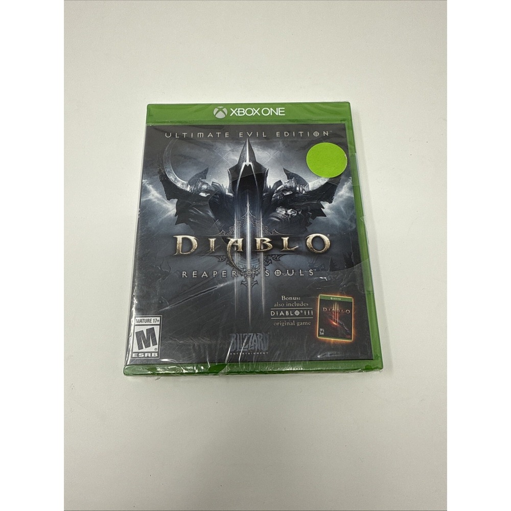 Diablo III: Reaper Of Souls Ultimate Evil Edition Microsoft Xbox One: DMG CASE